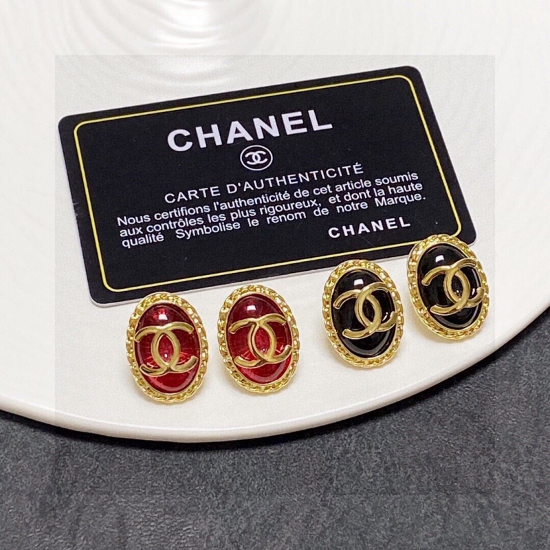 Ch*el earrings